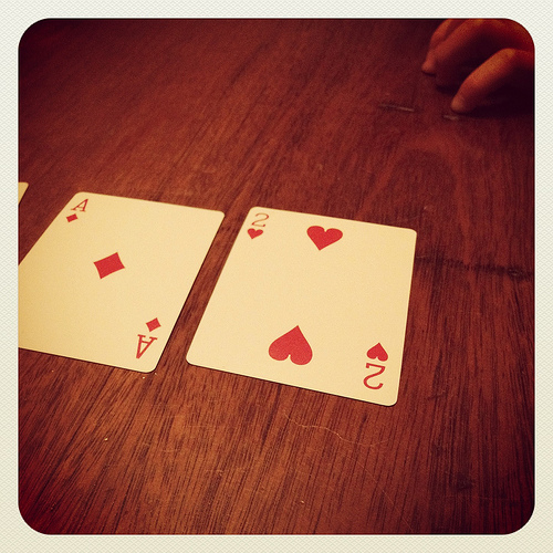 21 card game