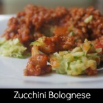 zucchini bolognese main