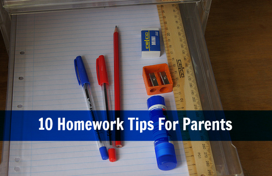 Homework strategies for parents
