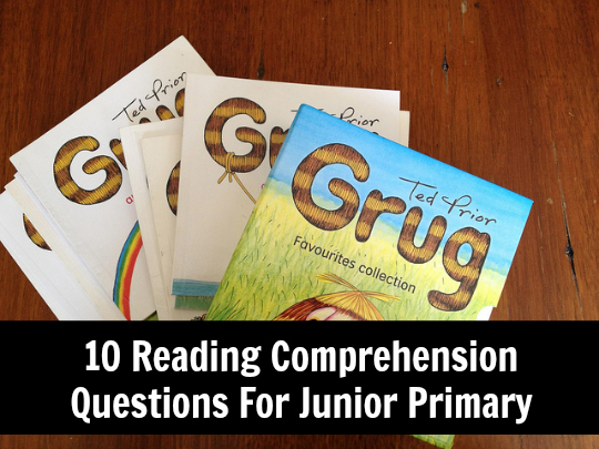 10 Reading Comprehension Questions For Junior Primary School Children