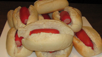 Children's Party Food Mini Hot Dogs