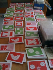 Packaging Up Christmas Cards