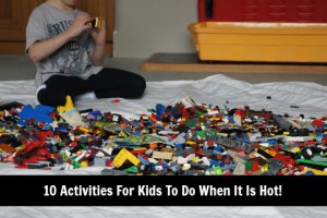 Fun Activities For Kids To Do When It Is Hot!