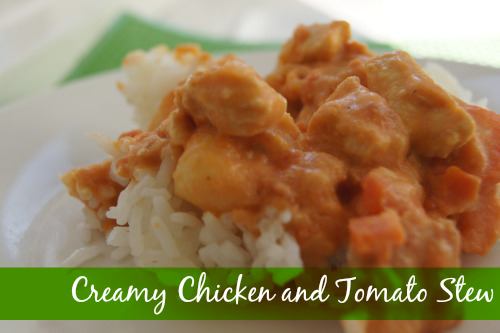 Creamy Chicken and Tomato Stew Recipe