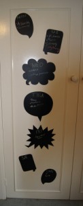 Removable Chalkboard Stickers