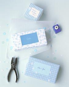 blue and silver christmas wrapping ideas