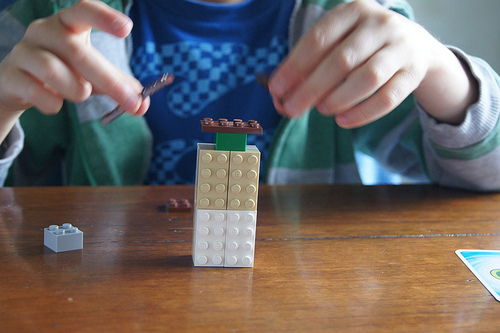 LEGO Creationary Game Building