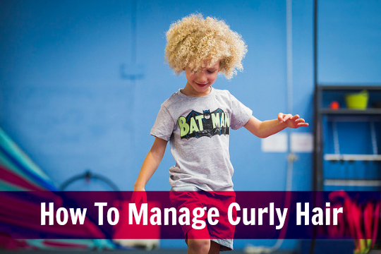 ips on how to manage curly hair