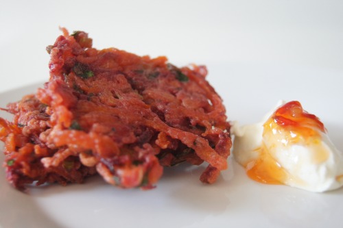 Carrot Fritters 