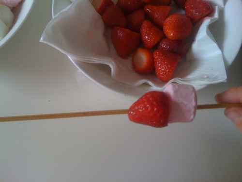 Fruit and Marshmallow Kebabs