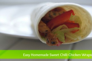 Homemade Sweet Chilli Wraps Recipe