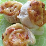 ham and cheese scrolls