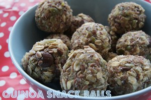 Quinoa Snack Balls