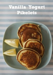 Pikelets Recipe - Vanilla Yogurt