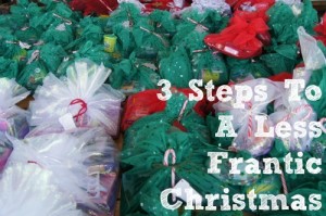 Christmas Planning - 3 steps