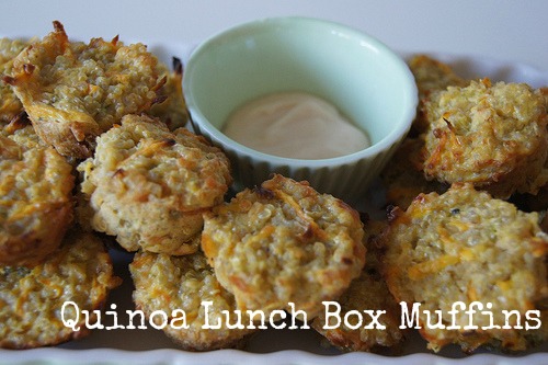 Quinoa Lunch Box Muffins