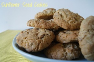 sunflower seed cookies title