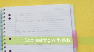 goal setting with kids