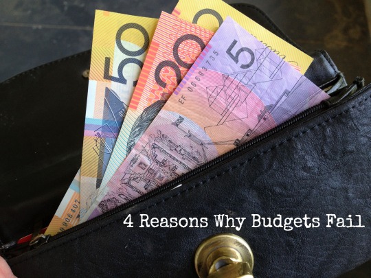 4 Reasons Why Budgets Fail