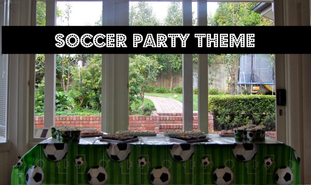 soccer party theme