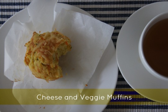 Cheese and Vegetable Muffins