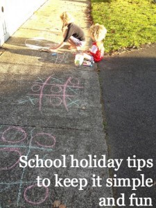 school holiday tips