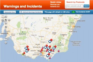 fire ready warnings and incidents