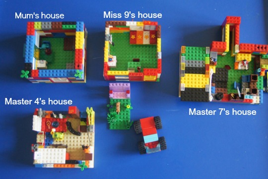 playing with LEGO our houses 540