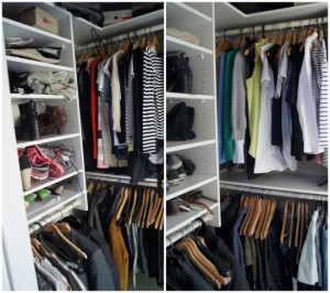 wardrobe declutter