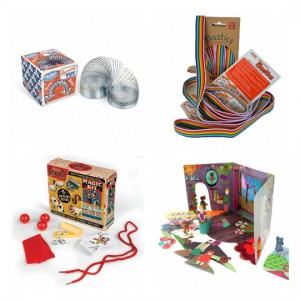 christmas gift ideas - old school collage