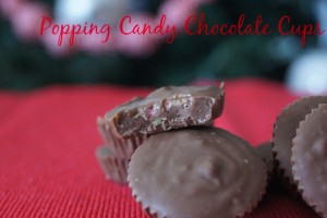 Popping Candy Chocolate Cups