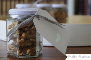 vanilla walnuts - christmas gifts