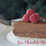 Raw chocolate cheesecake - dairy and gluten free