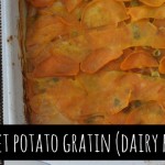 Sweet Potato Gratin Dairy Free Recipe
