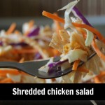 shredded chicken salad.