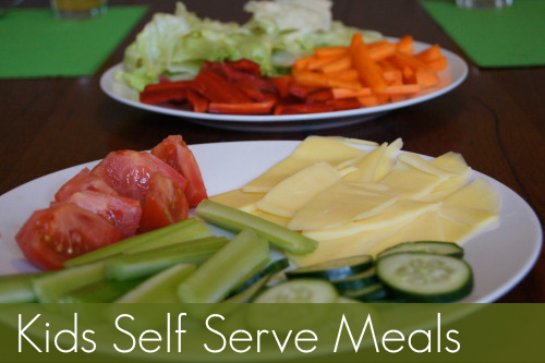 self serve meals for kids