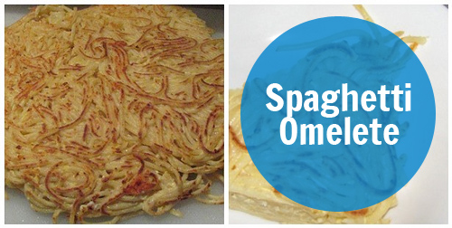 spaghetti-omelette