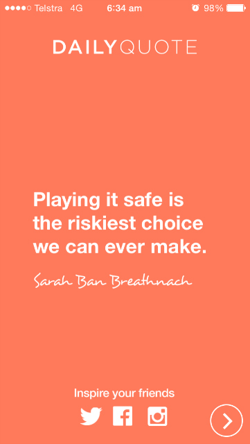 quote - playing it safe 640