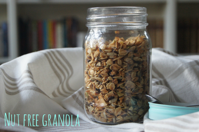 Nut free granola
