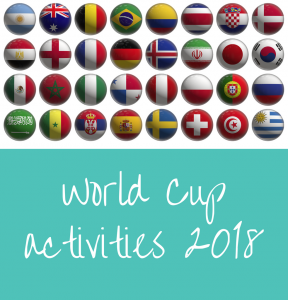 FIFA World Cup 2014 - flags and activities for kids
