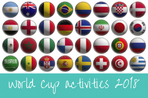 FIFA World Cup 2014 - flags and activities for kids