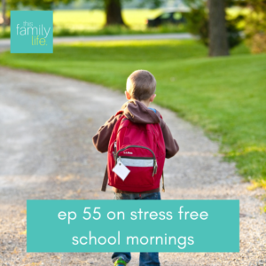 stress free school mornings