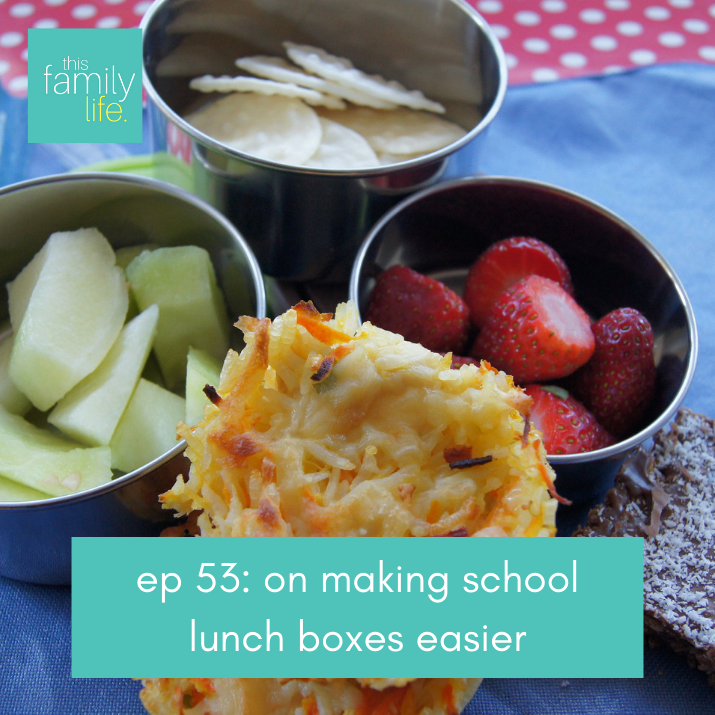 on making school lunch boxes easier