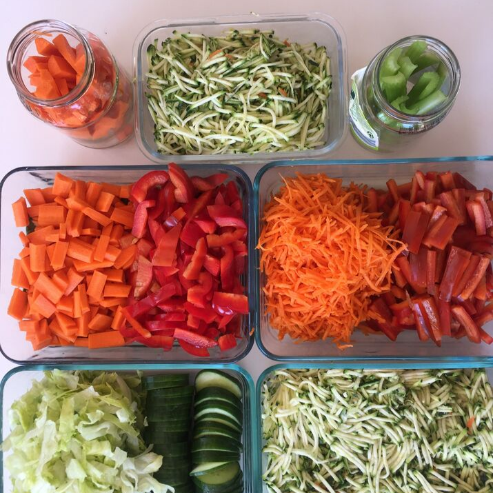 Meal prep - keeping veggies fresh