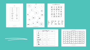Sight Words Activity Pack - Printable Sheets