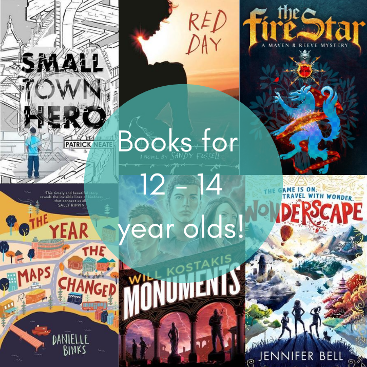 15 new books for 12-14 year olds