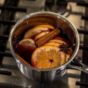 Spiced Mulled Alcoholic Red Wine
