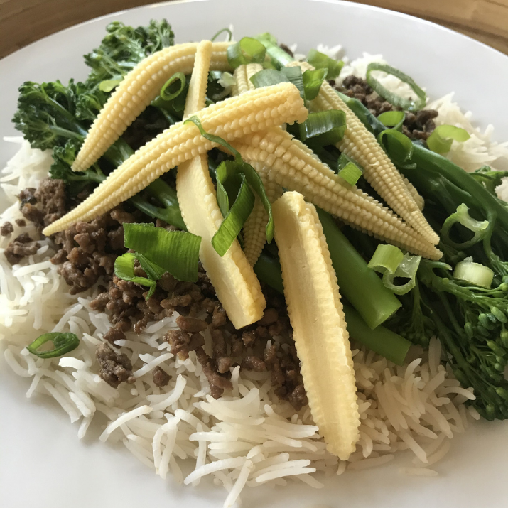 Japanese inspired beef mince recipe centre

