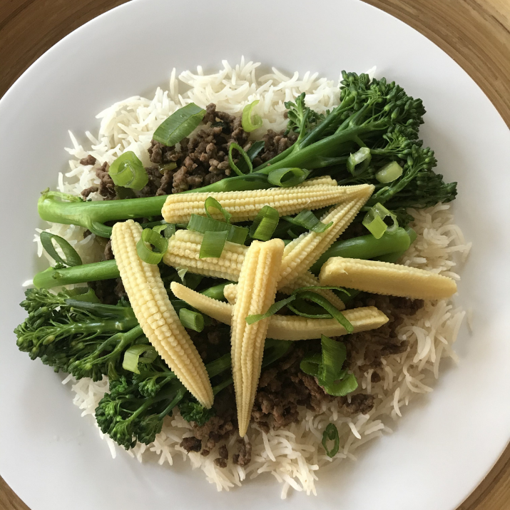 Easy Japanese inspired beef mince recipe