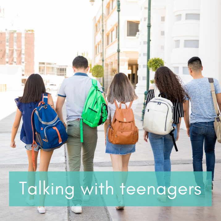 Talking with teenagers - tips for parents